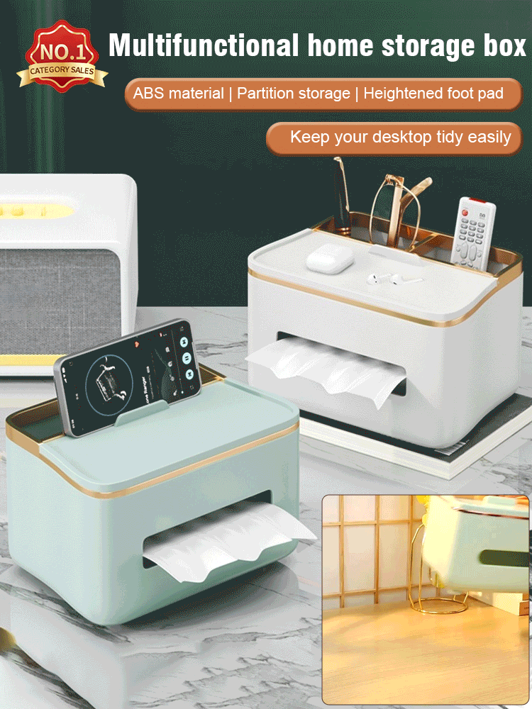 High-end handmade light luxury tissue box