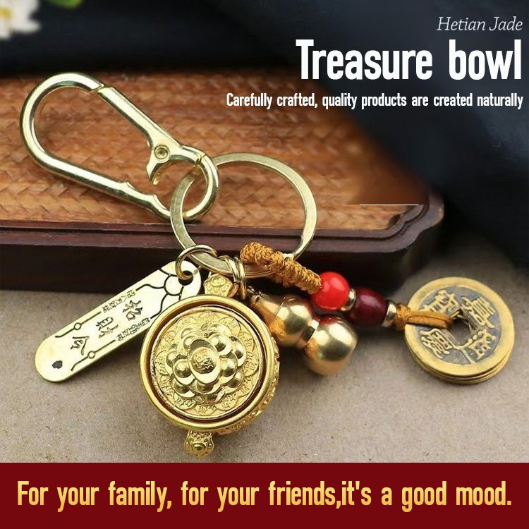 【Attracting Wealth and Treasure】Zodiac Cornucopia Keychain