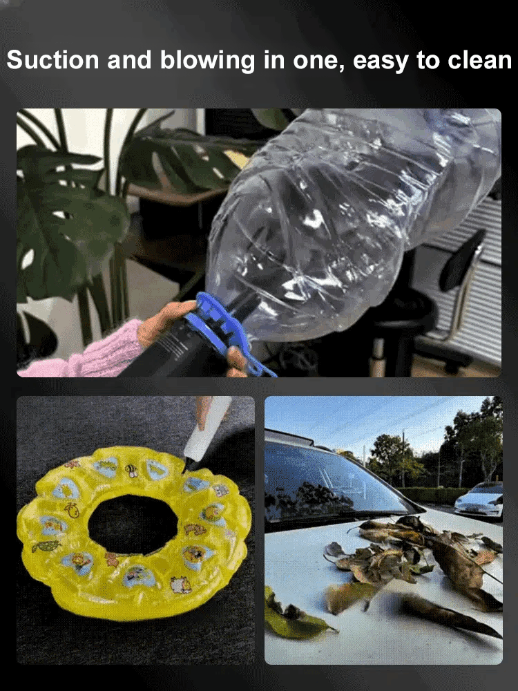 [Fanttik same style] Car wireless charging vacuum cleaner