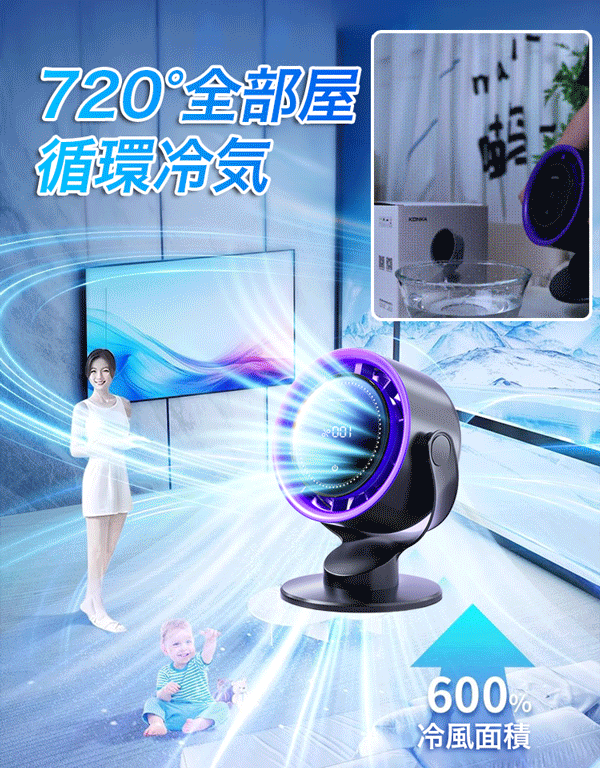 100段階調整可能サーキュレーター