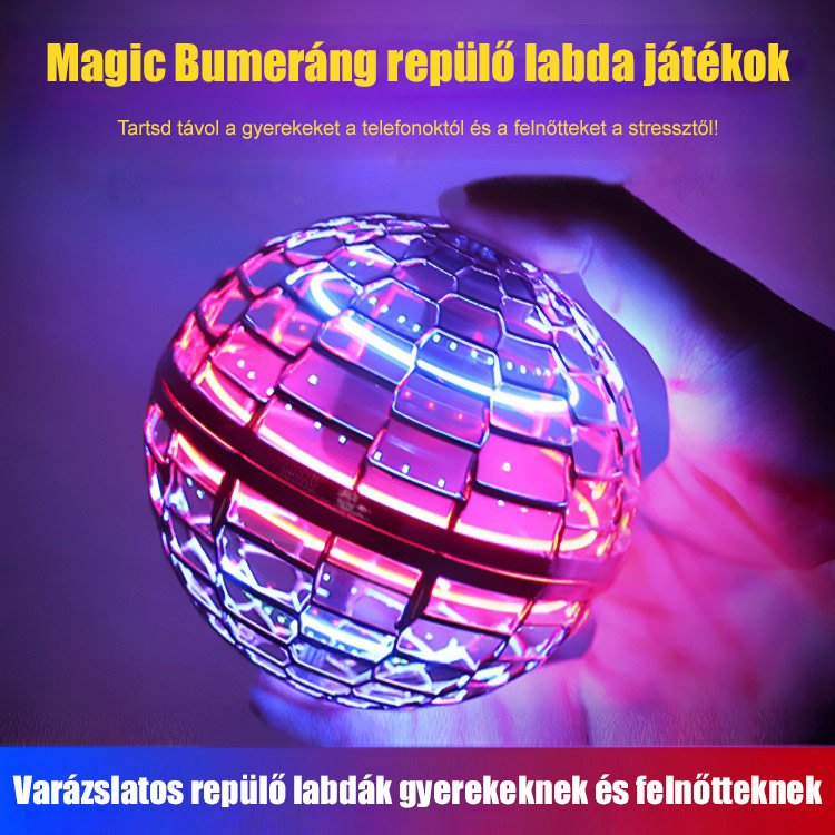 Varázslatos boomerang repülőgolyó