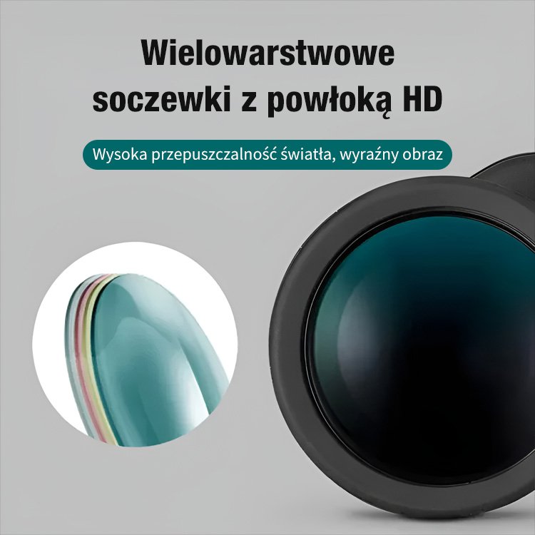 Lornetka monokularowa o wysokiej rozdzielczości