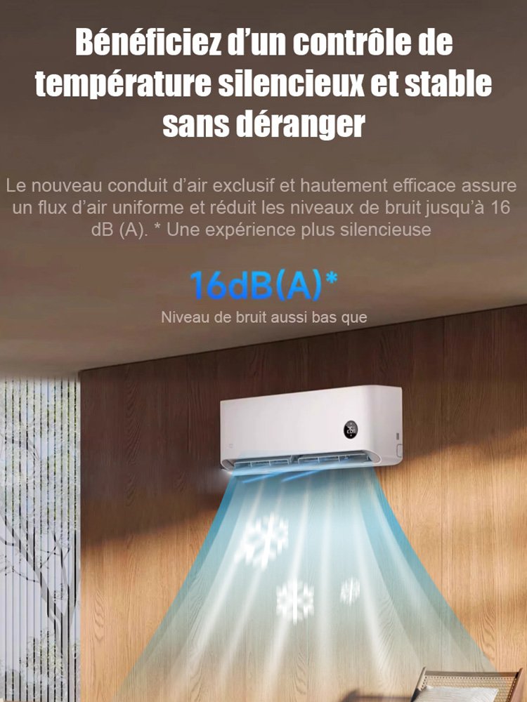 【Efficacité énergétique】Contrôle vocal intelligent pour la climatisation de la maison et du bureau