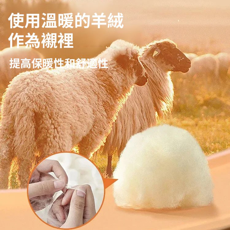 勃肯加絨保暖女鞋