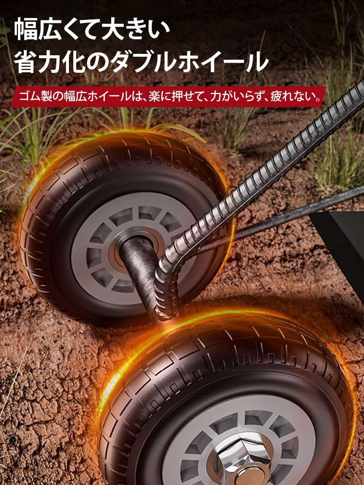 多機能手押し式耕うん機