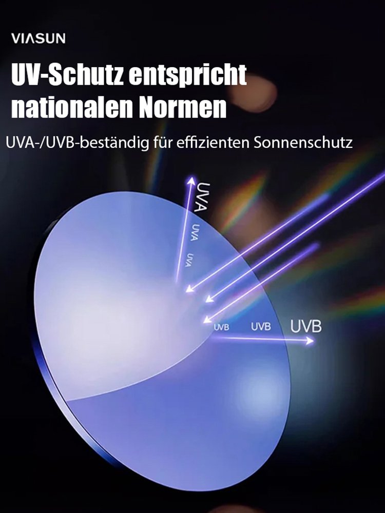 Rahmenlose Sonnenbrille mit zweifarbigem Farbverlauf