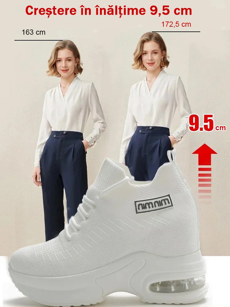 Respiră plasă interior înălțime pantofi pentru femei