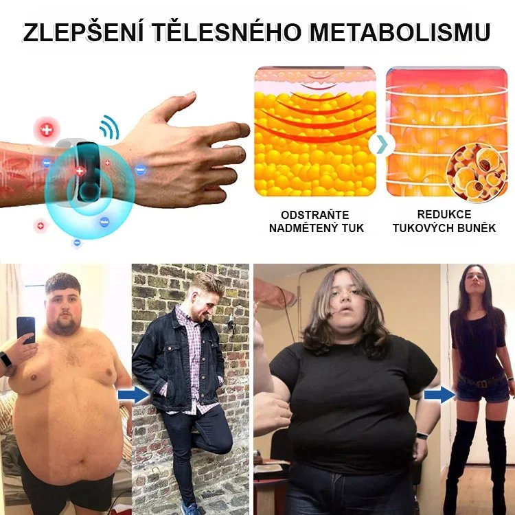 Ultrazvukový elektronický náramek na hubnutí