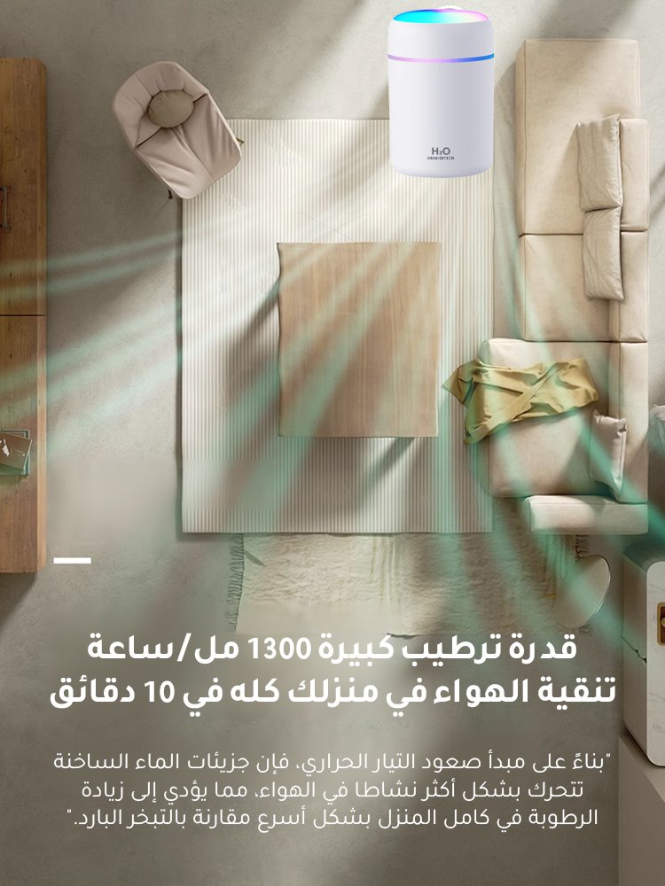 [تجربة الينابيع الساخنة المنزلية] مرطب رذاذ نانو للمنزل والسيارة