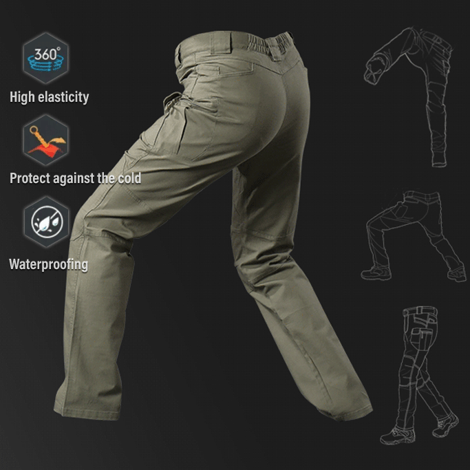 Fleece tactical pants
