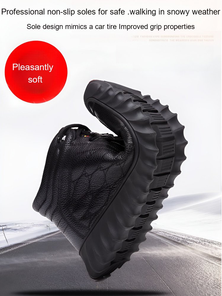 Kényelmes közepes melegítő hócsizma