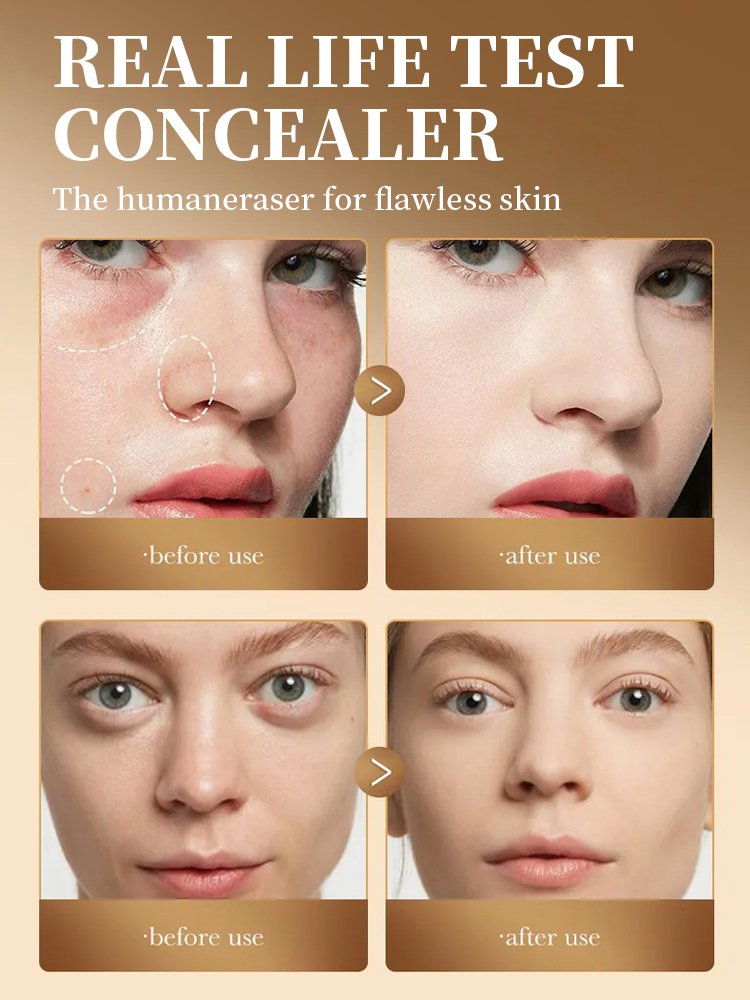 Contour and Highlight Three-Color Concealer