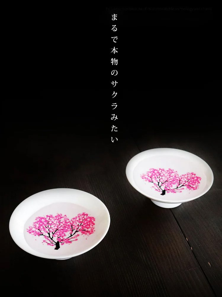 温度で色が変わる白平盃