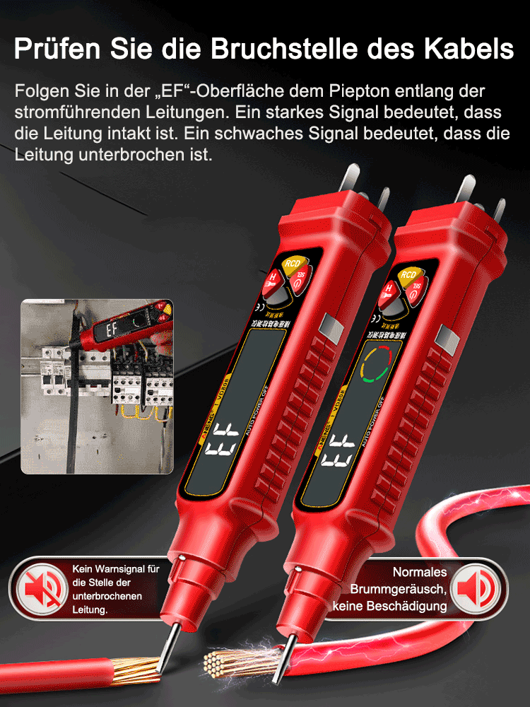 Intelligenter Spannungsprüfstift