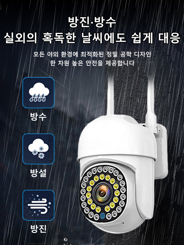 파노라마 초고화질 스마트 감시 카메라