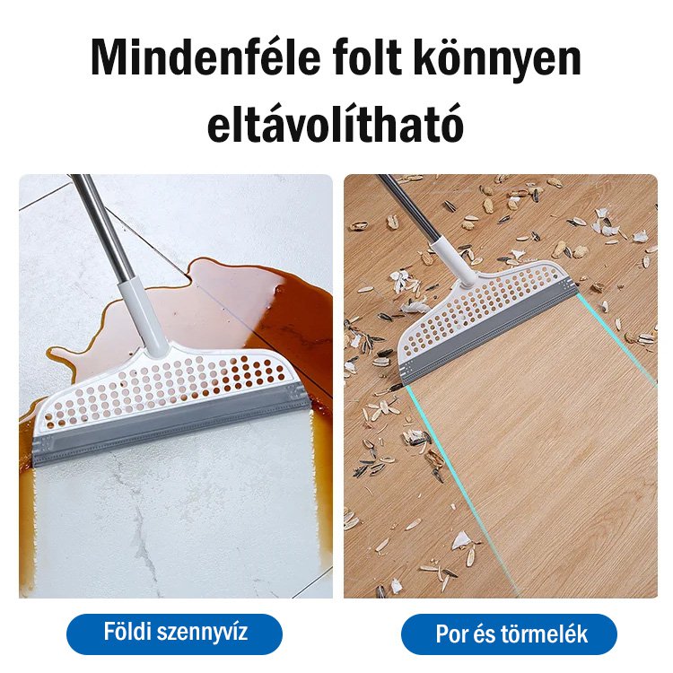 Többfunkciós seprű és vízlehúzó