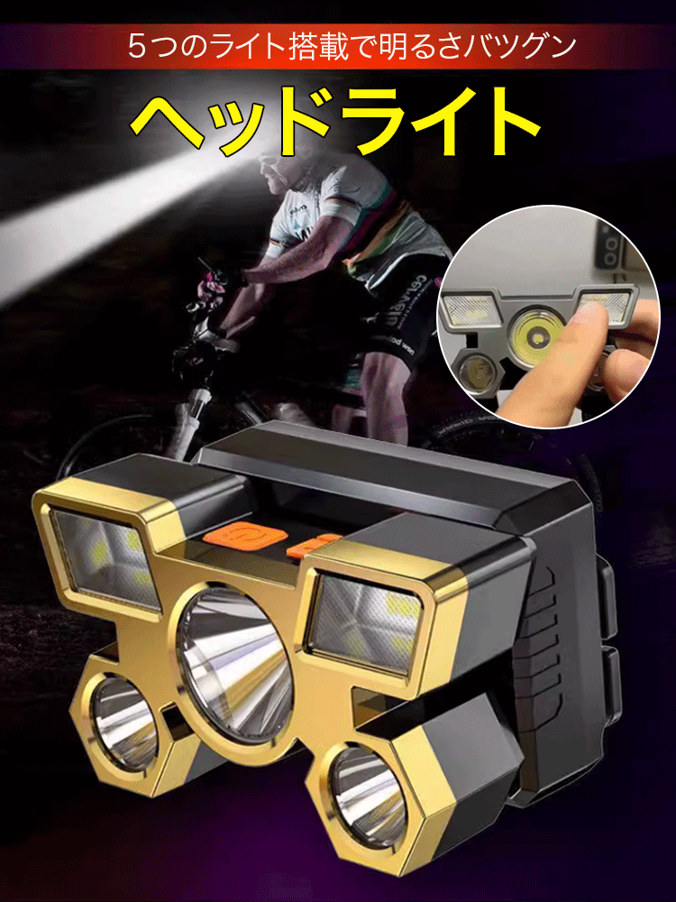 超高輝度ヘッドライト