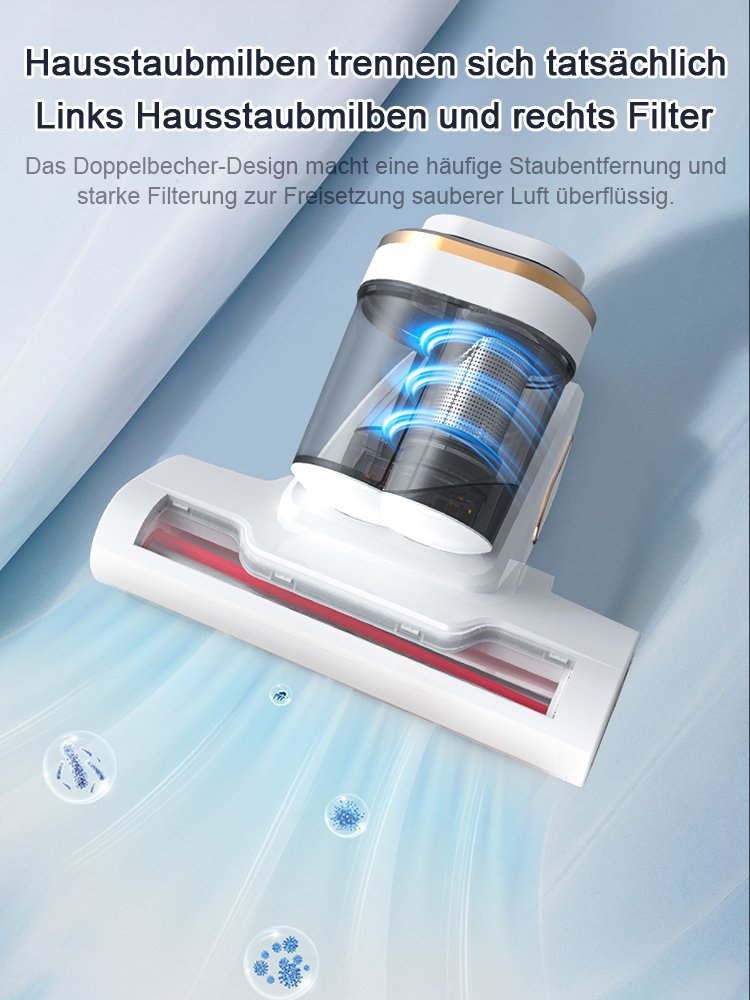 [70 °C Heißluft] Ultrahochsaug-Ultraviolett-Sterilisations- und Milbenentfernungsgerät