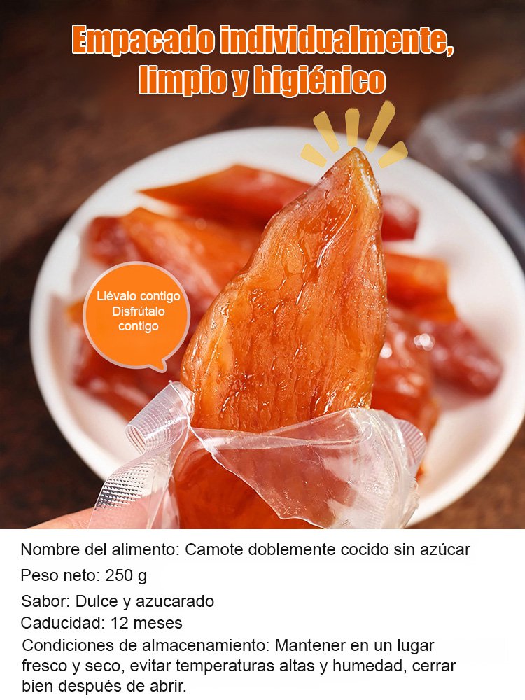 【Recién horneadas al vapor】Chips de boniato al vapor sin azúcar