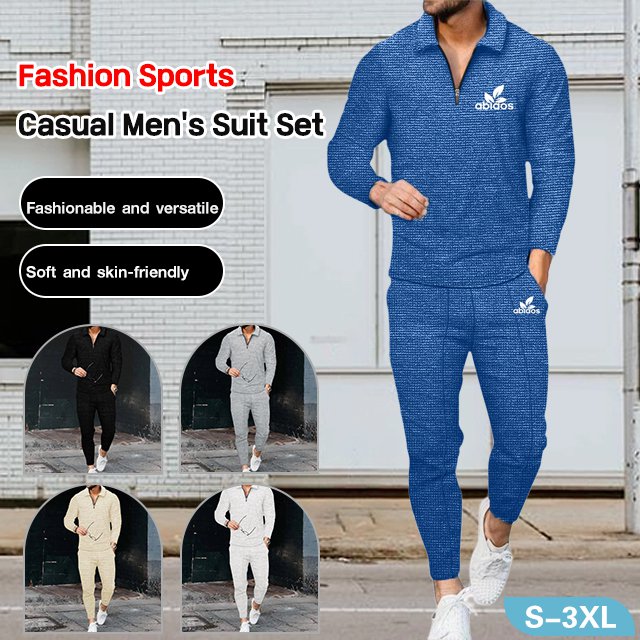 GK-Europe and America Men's Lapel Sports Casual Suit Set
