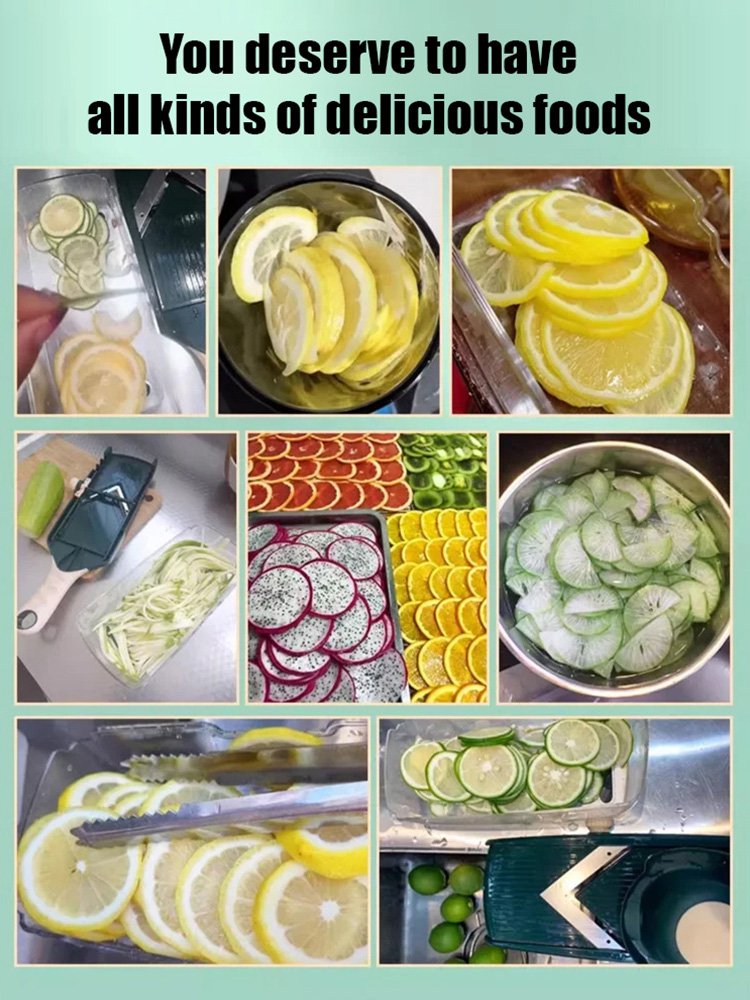 [One-stop kitchen use without a knife] 16 sets of multi-function vegetable cutters