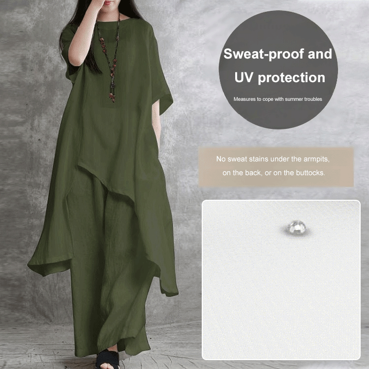 Korean Style Cotton Linen Set