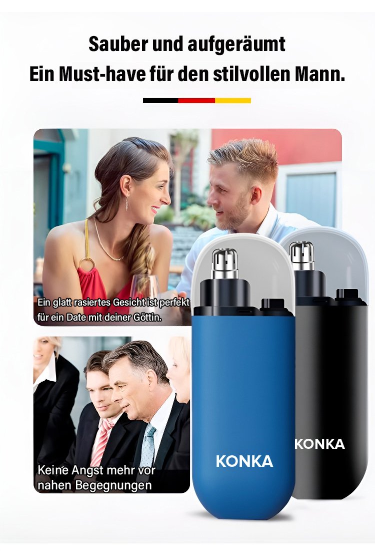 Mini tragbare kleine Schere Nasenhaartrimmer