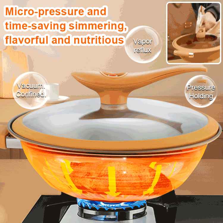 Newly upgraded Micro Pressure Healthy Non-Stick Cookware
