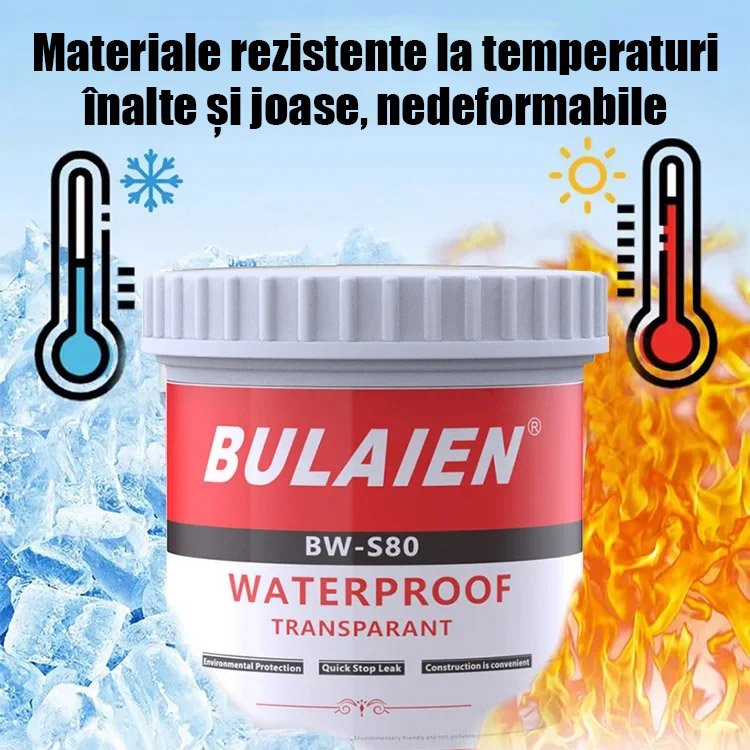 Adeziv transparent pentru impermeabilizare