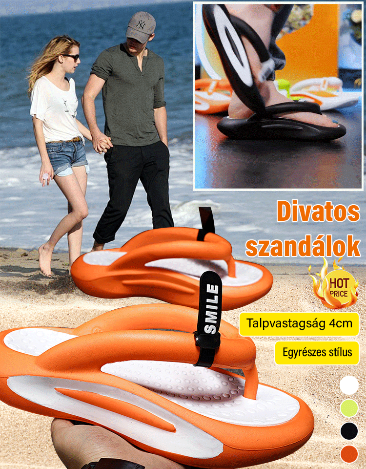 Divatos páros papucs