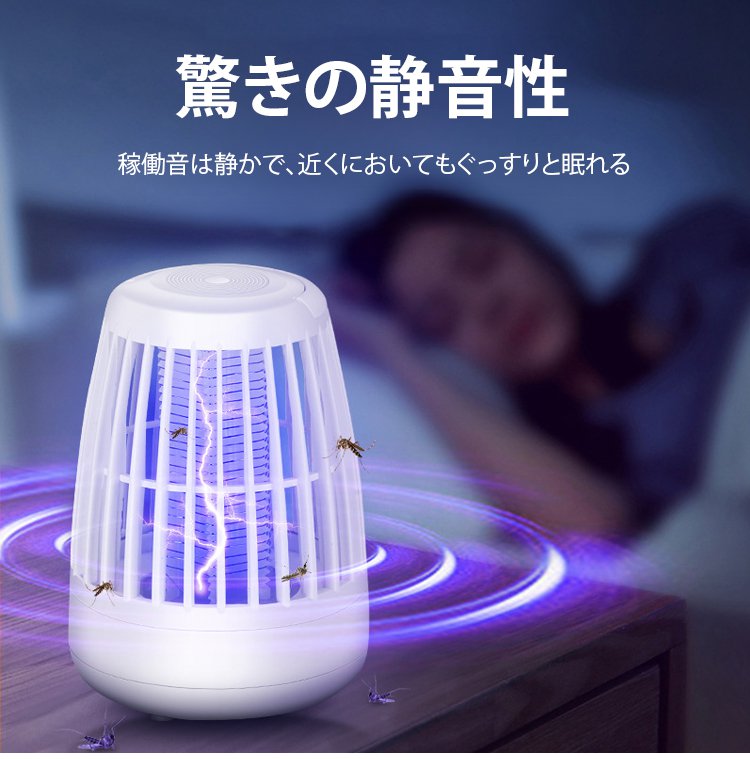 テント内で吊るされた蚊取りランプ