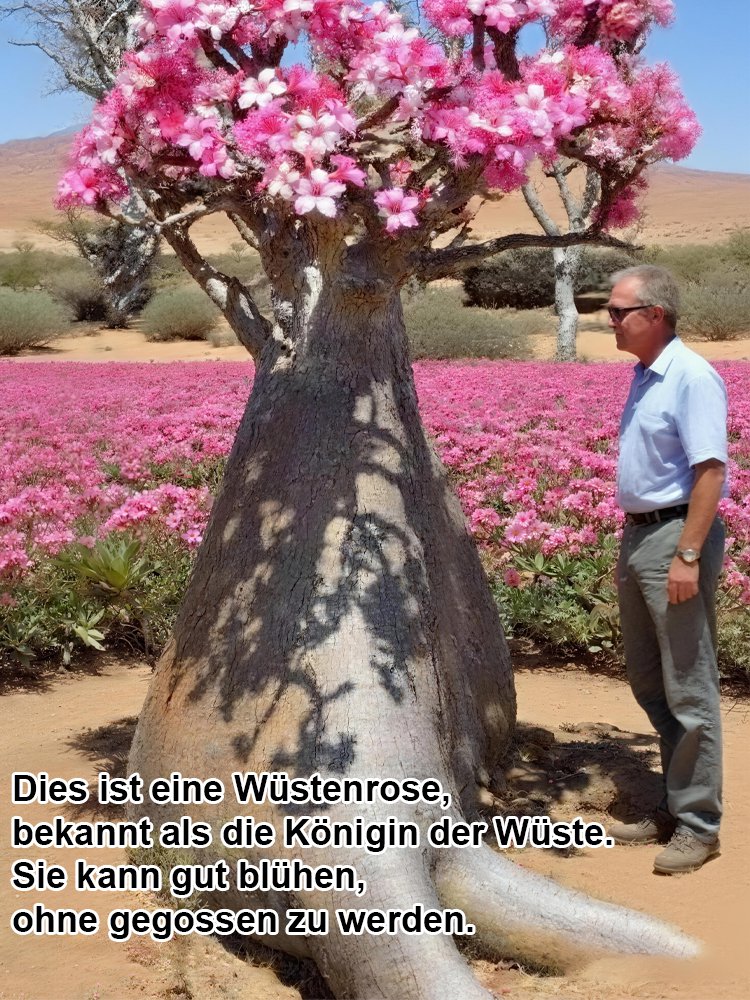 【Mit Wasser gedeiht es 100 Jahre】Wüstenrosen-Zwiebelblume✨️50 % Rabatt für eine begrenzte Zeit