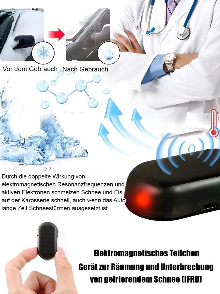 Gefrierschutzinstrument gegen Störungen durch Schnee und Eis