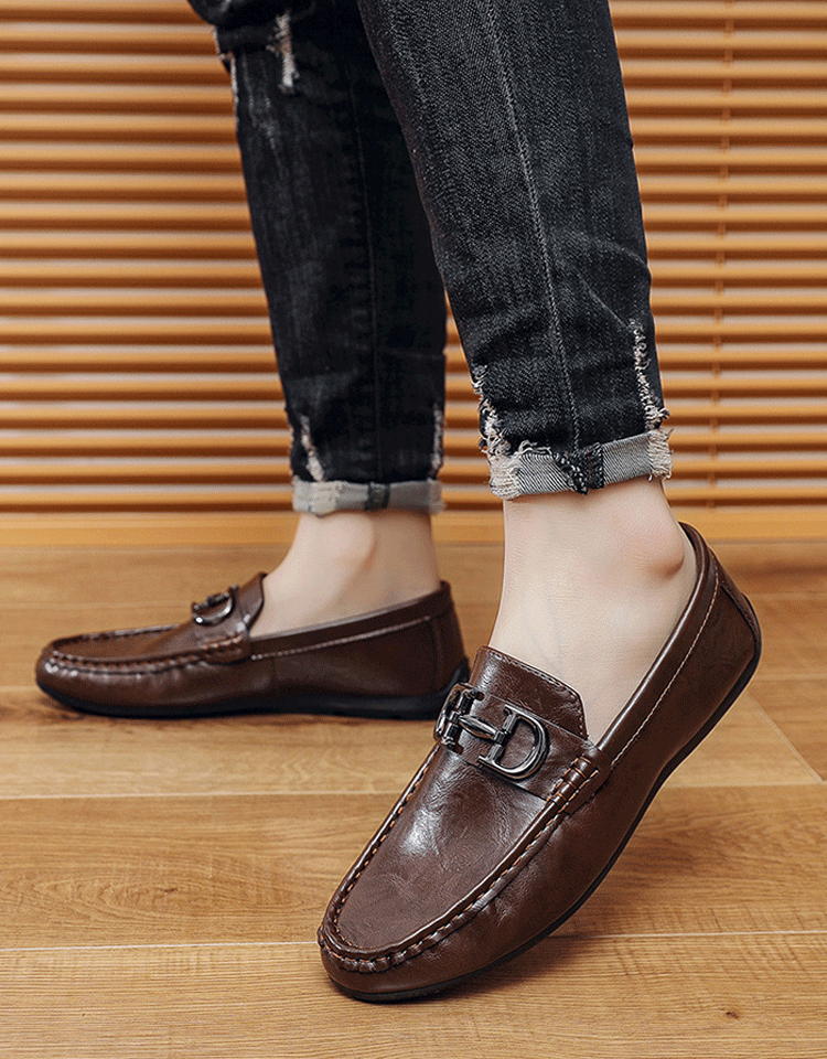 メンズ本革ビジネスローファー