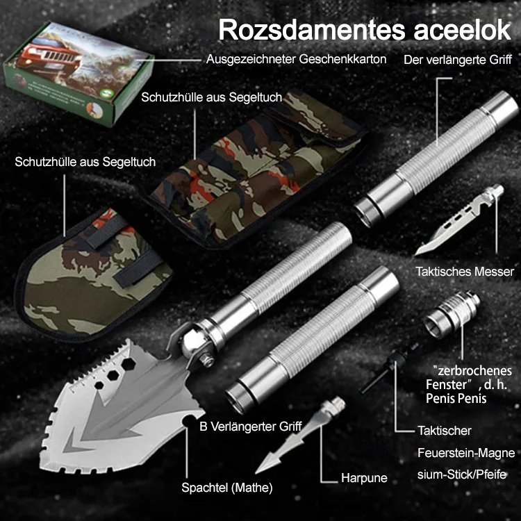 Amerikanische multifunktionale Schaufel für Kampfmittel