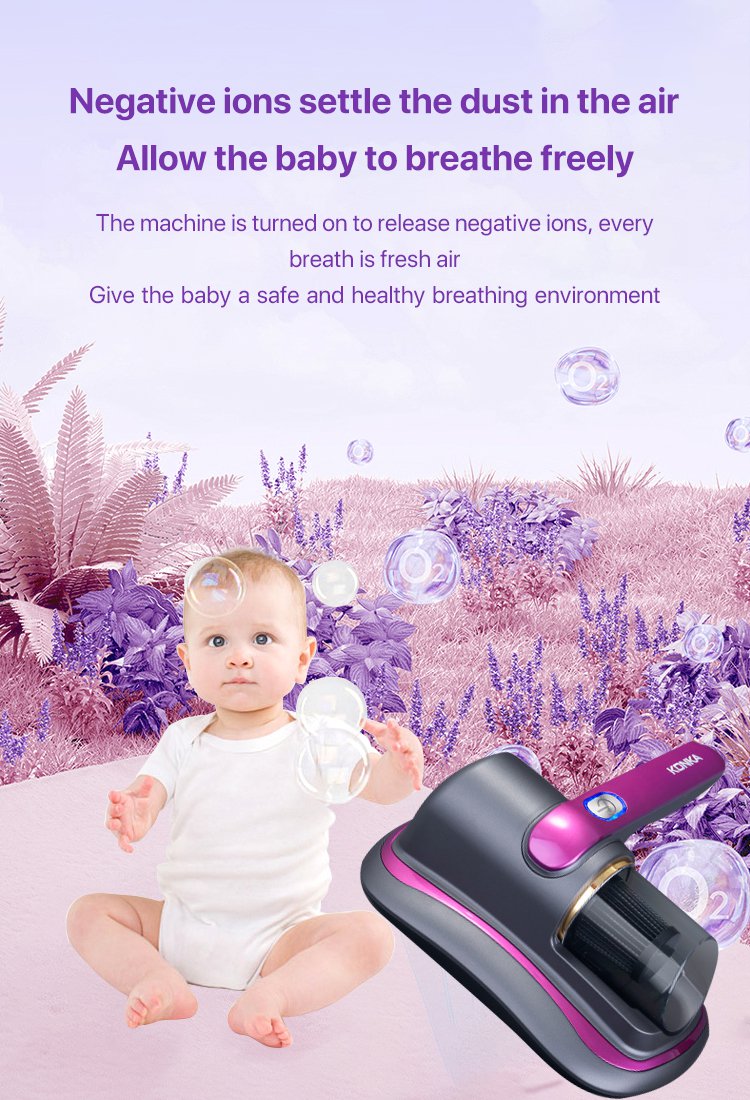 [Deep mite removal] UV sterilization wireless mite removal instrument