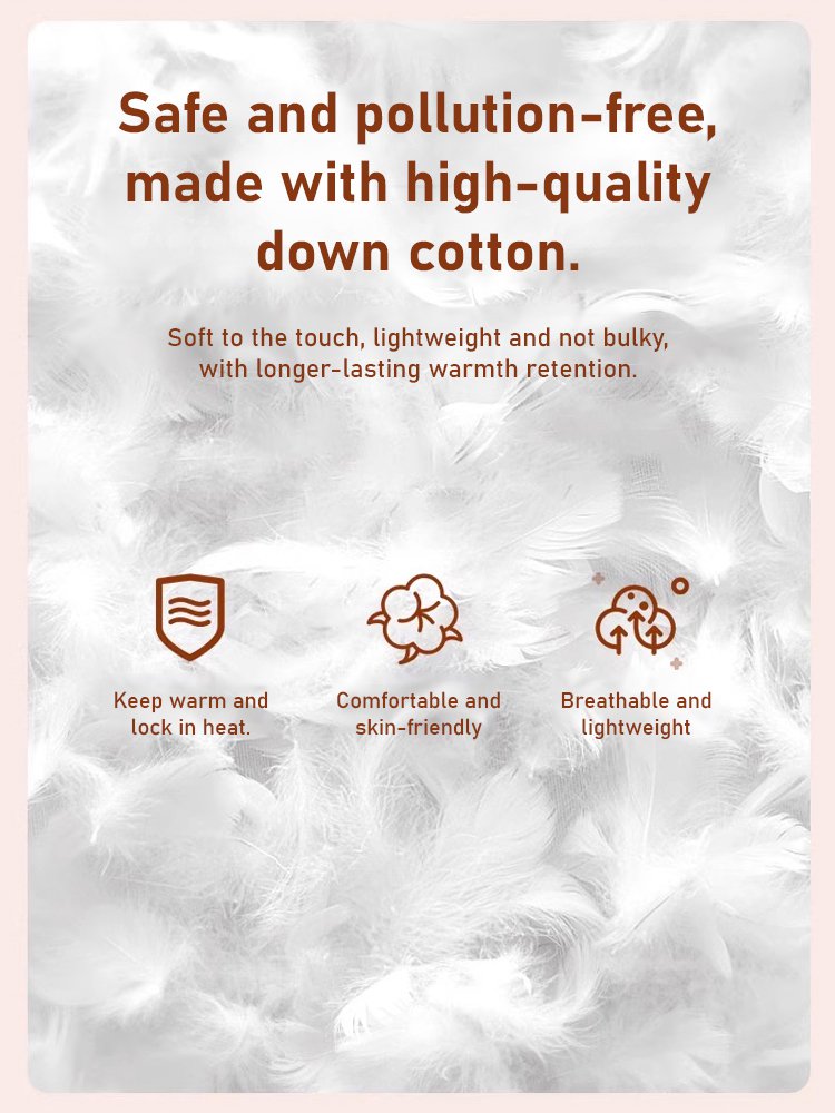 Smart heated vest, warm and comfortable.