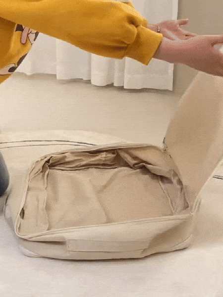 Große Kapazität Seide Satin Quilt Kompression Lagerung Tasche