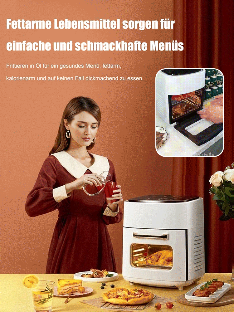 Sichtbare intelligente ölfreie Heißluftfritteuse