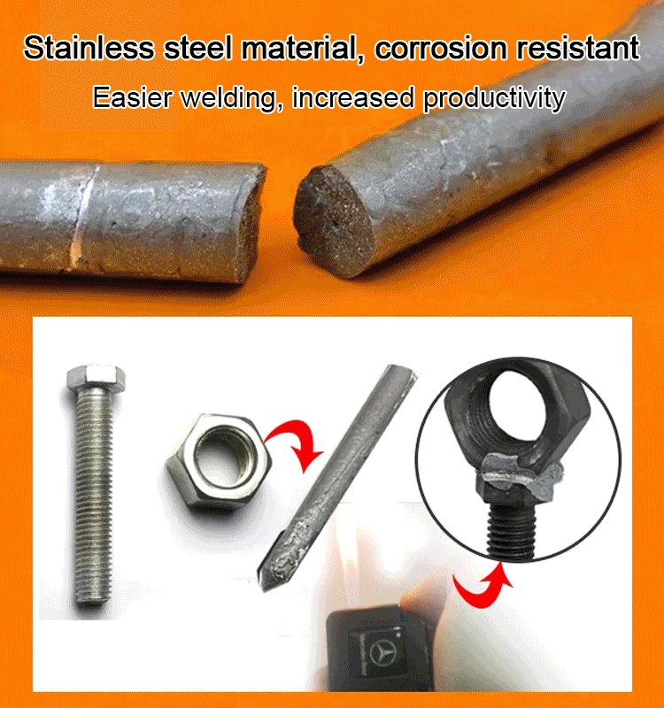 Universal Low Temperature Easy Melt Stainless Steel Welding Rods 