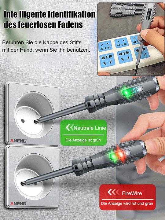 Farblichtstift mit hoher Helligkeit Schraubendreher