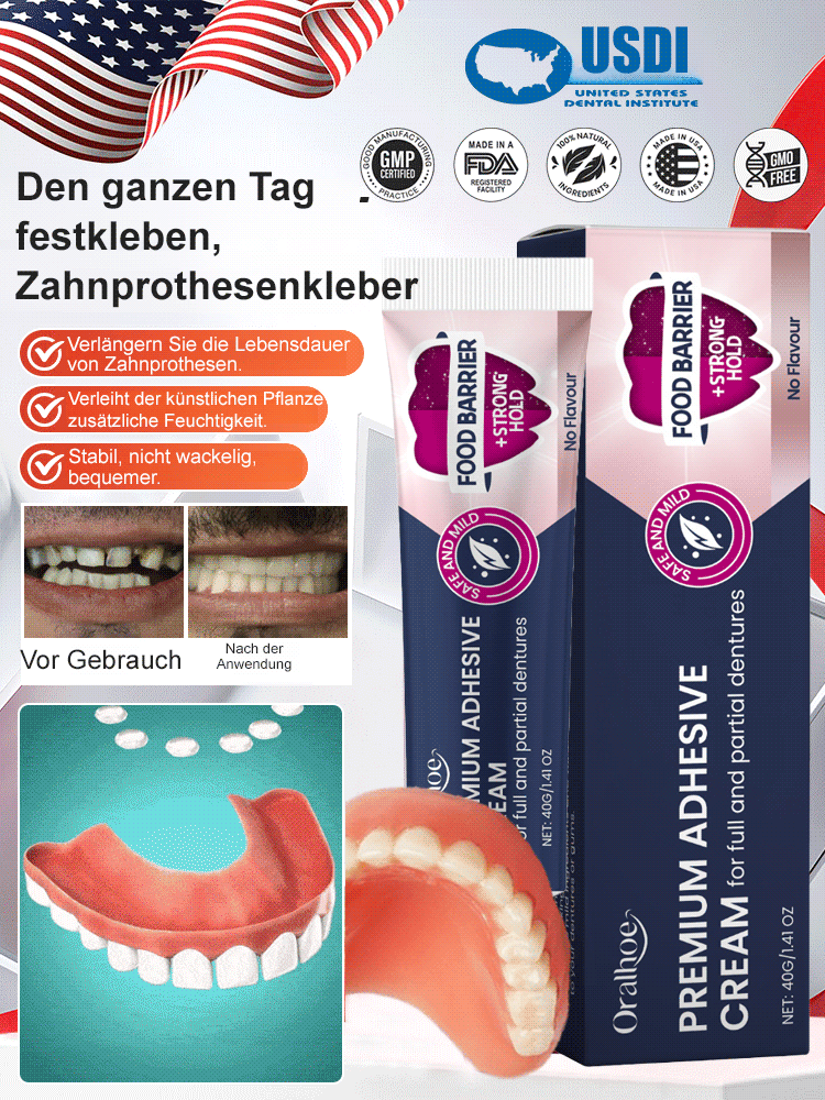 Oralhoe Zahnersatzfixierkleber