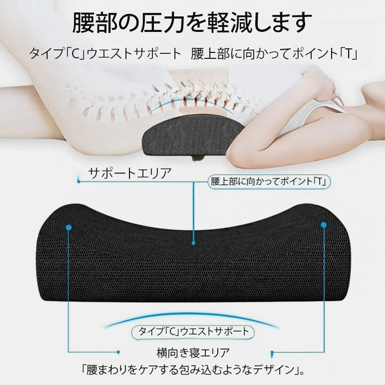 ドイツ製腰椎サポートクッション