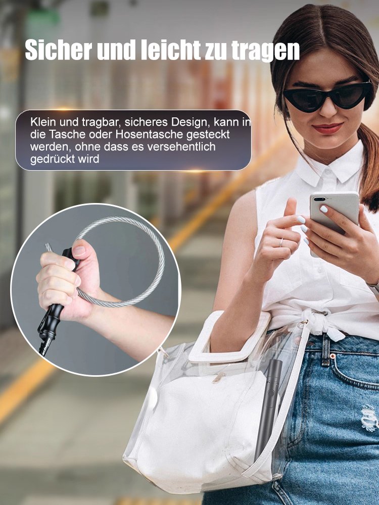 Notfall-Multifunktions-Verteidigungspeitsche