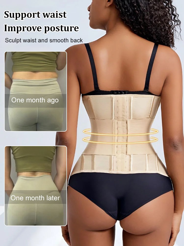 U-shaped compression belly strap