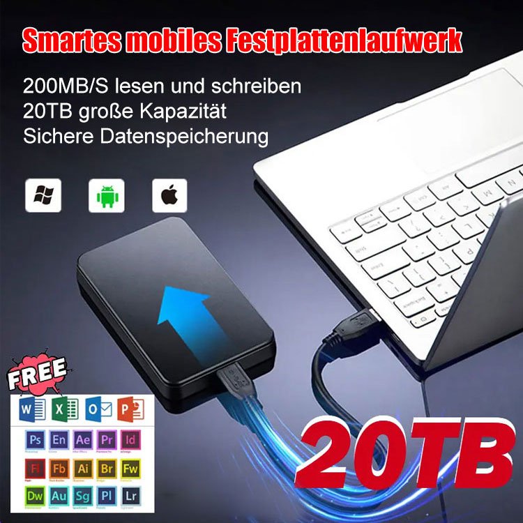 Mechanische 2,5-Zoll-Mobilfestplatte