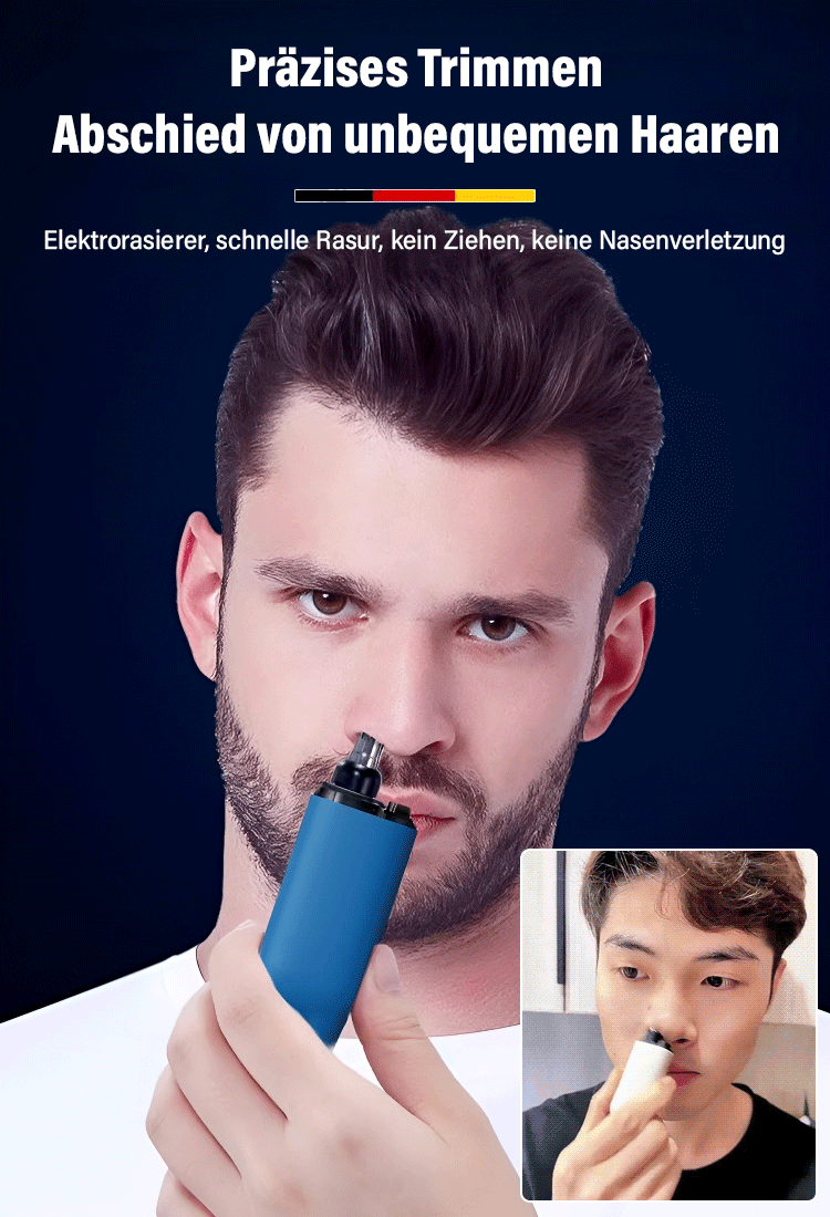 Mini tragbare kleine Schere Nasenhaartrimmer