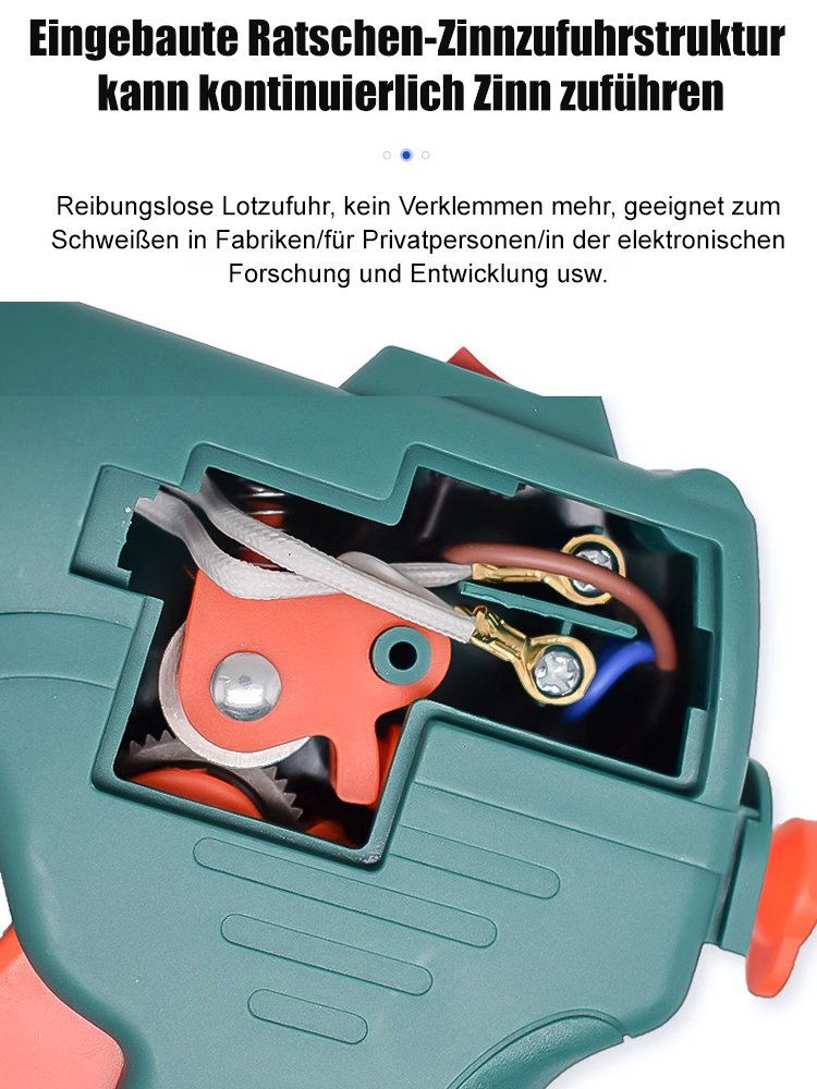 【Kostenloser Lötdraht】Debailong manuelle Lötpistole