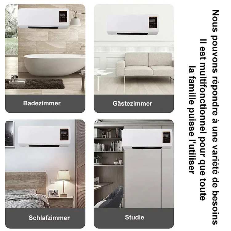 Petit climatiseur mobile de chauffage et de refroidissement