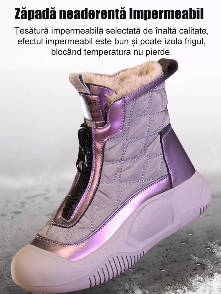 Căptușit pantofi de bumbac cald și impermeabil